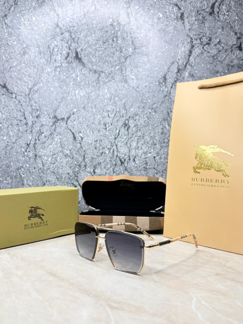 Burberry Square Navigator Sunglasses