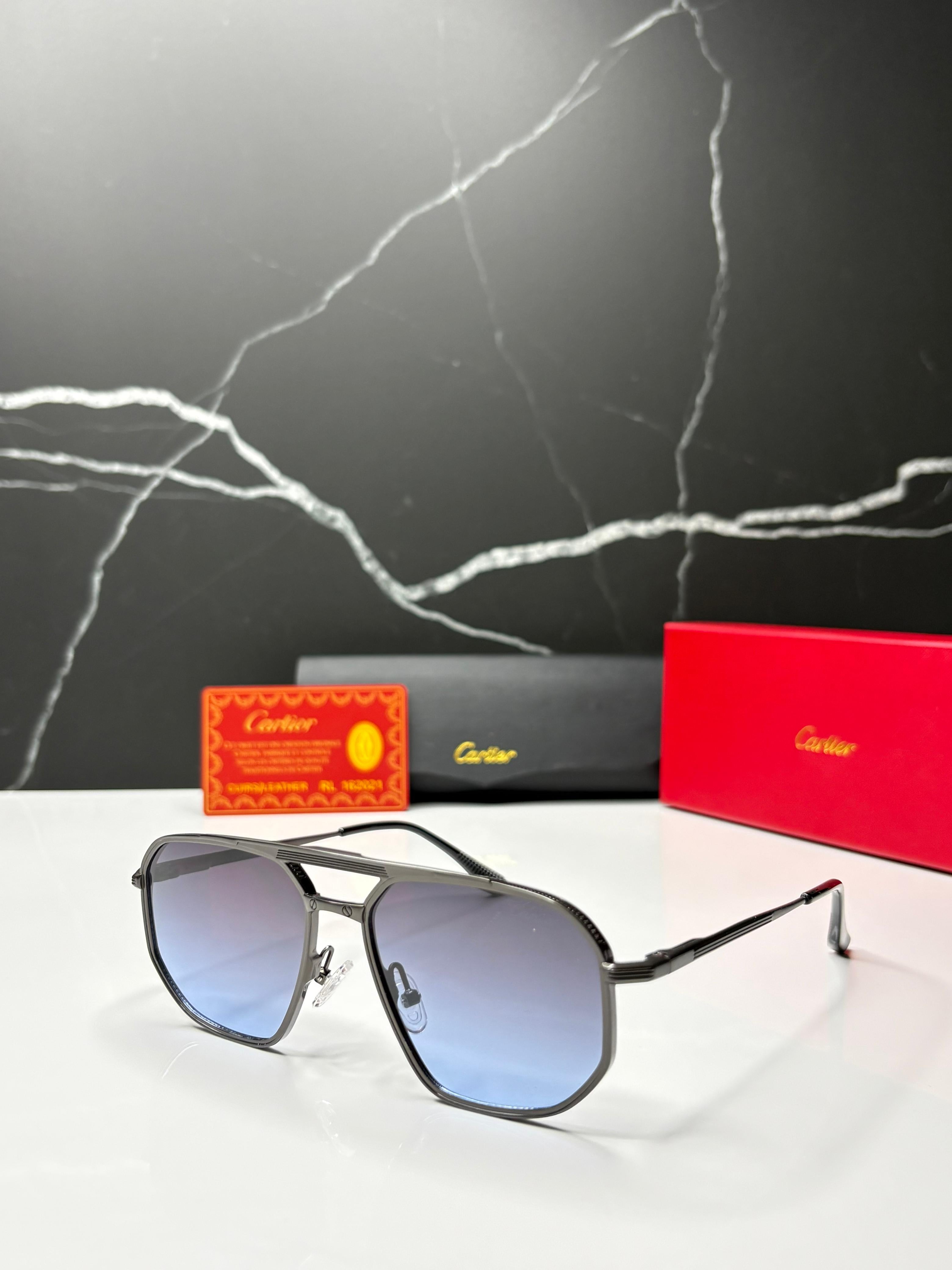 Cartier Aviator Double Bridge Sunglasses