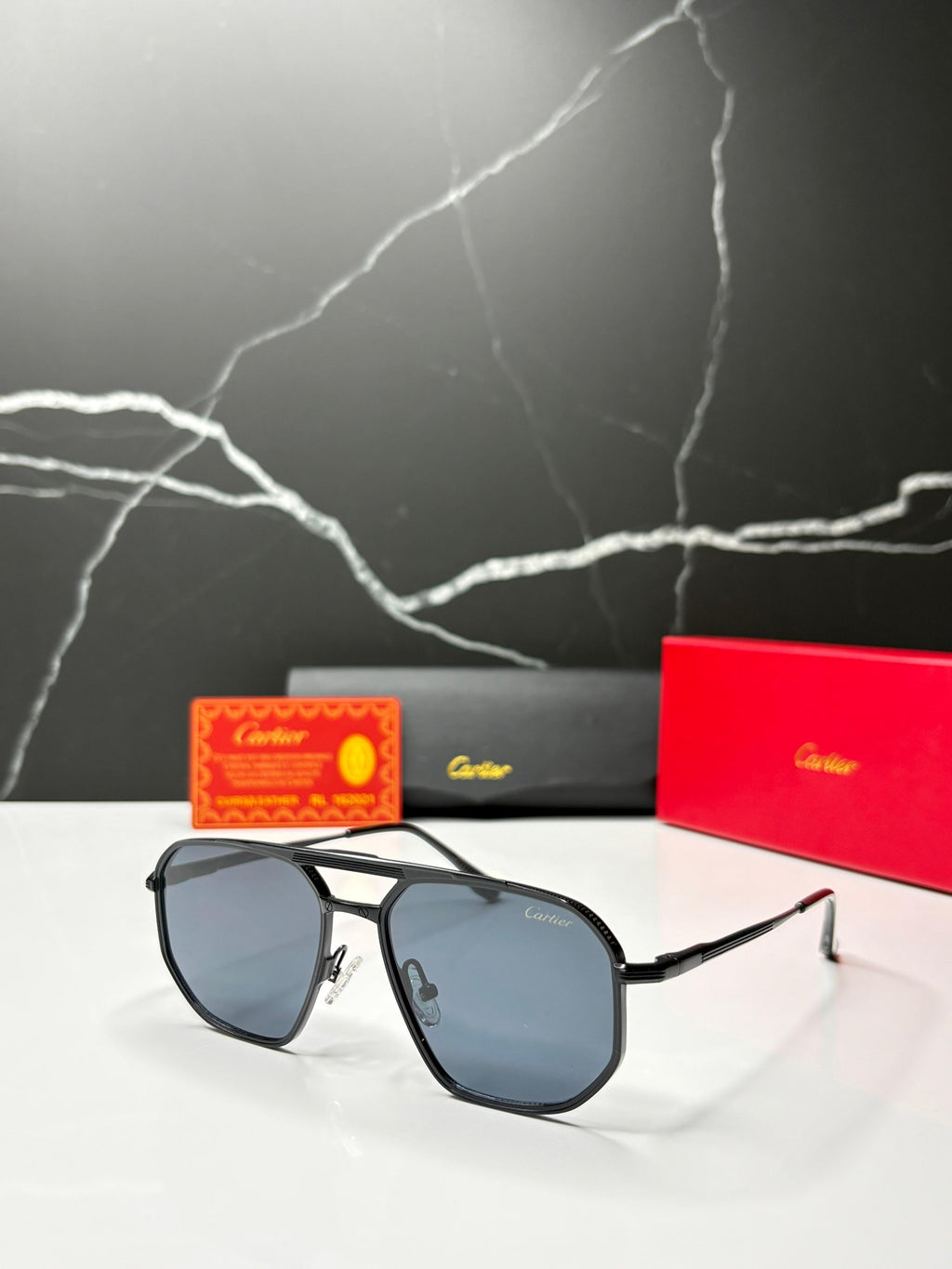 Cartier Aviator Double Bridge Sunglasses