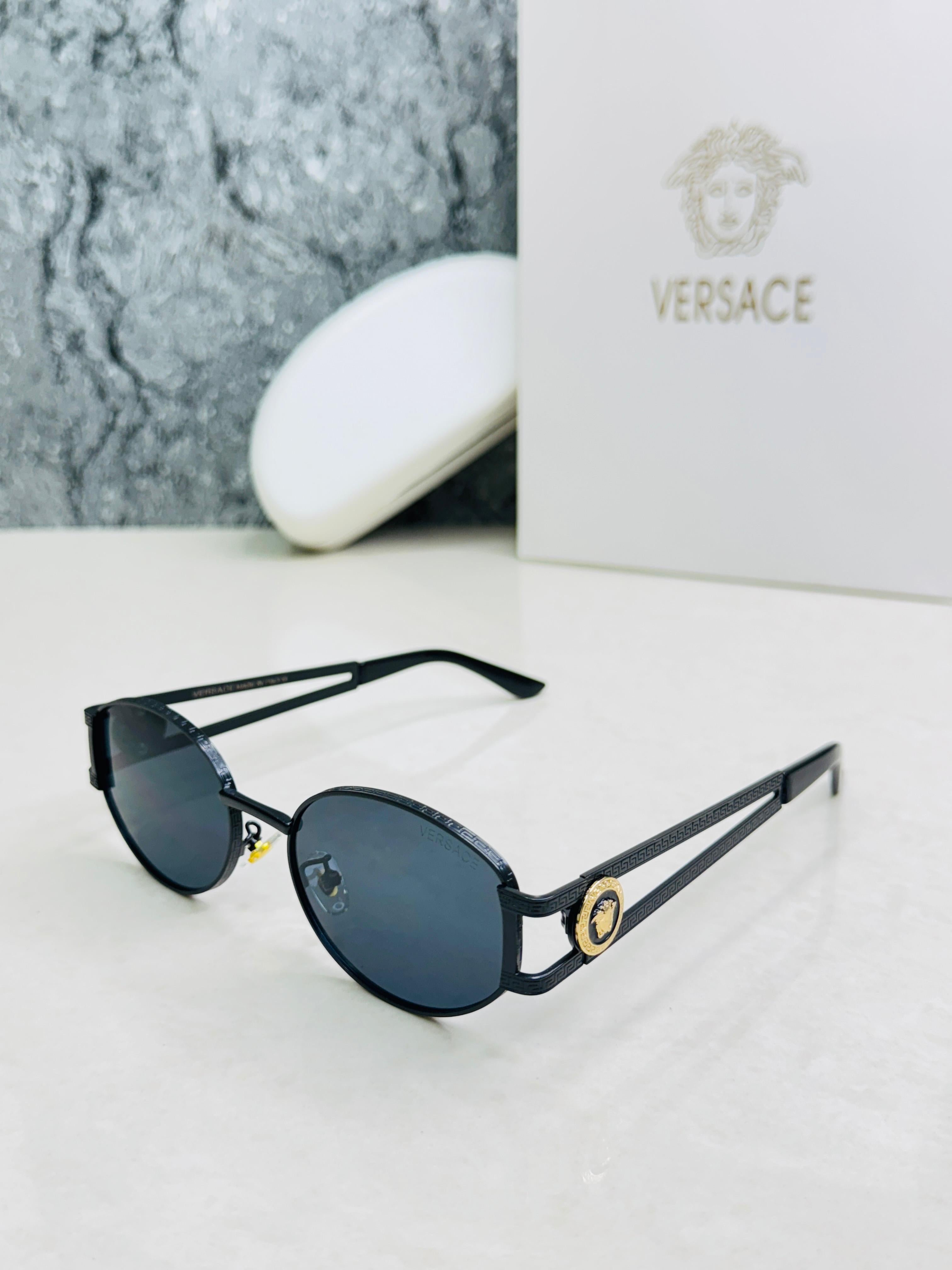 Versace Medusa Oval Sunglasses - Women
