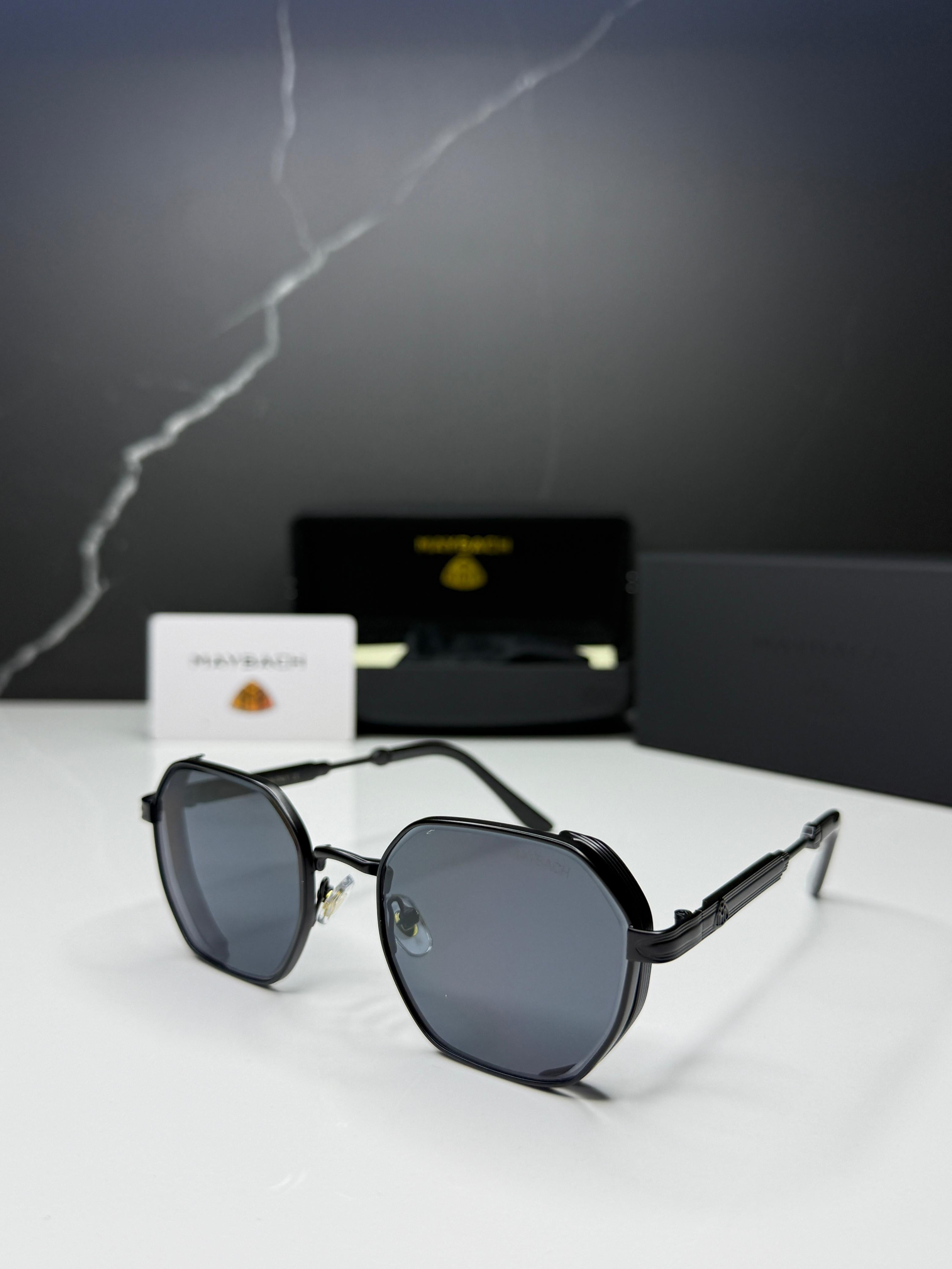 Maybach Octagonal Metal Sunglasses - Men